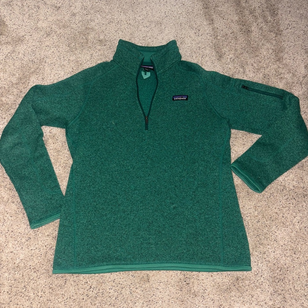 Patagonia Teal Fleece Pullover
